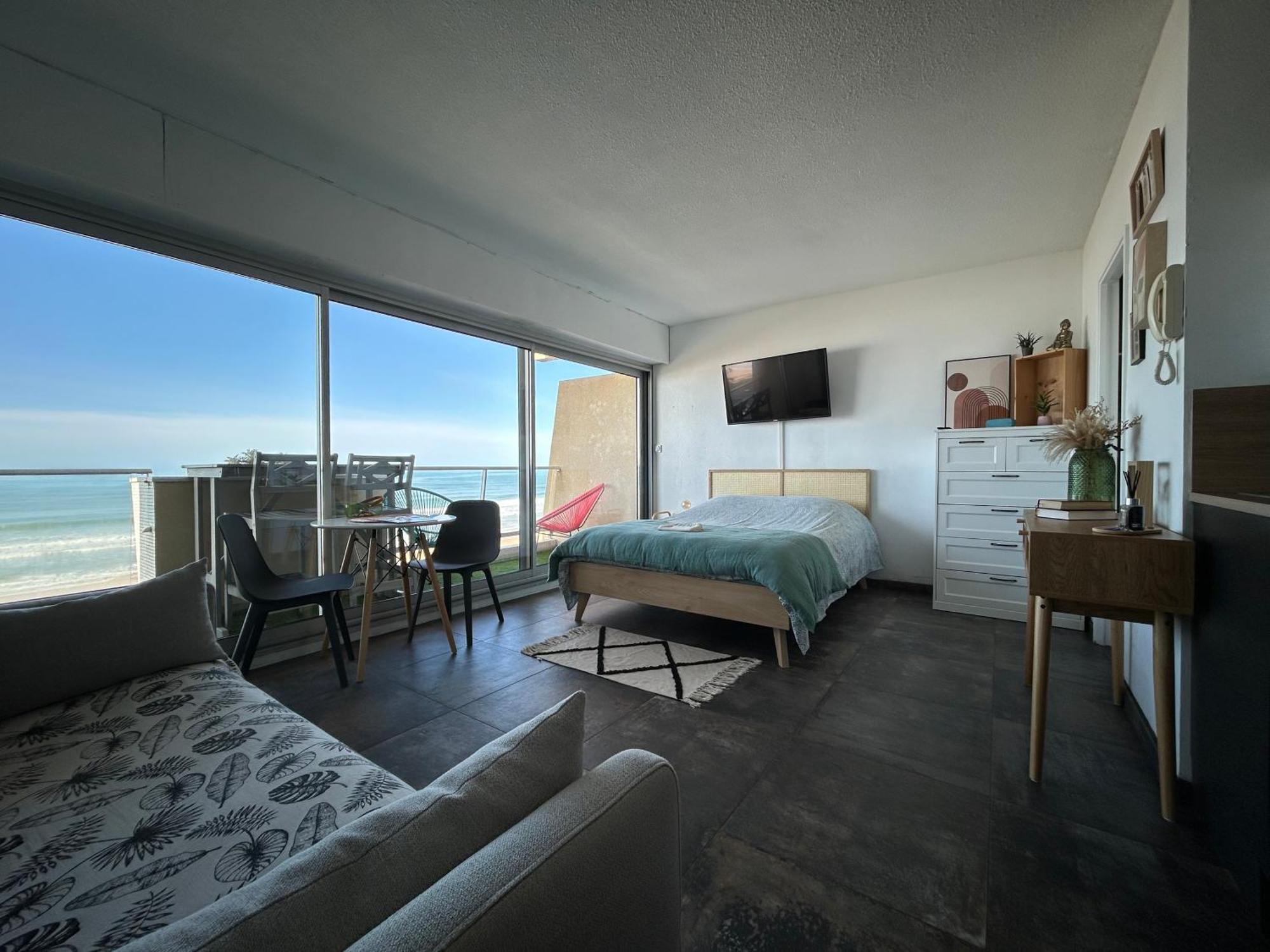 Apartament Superbe Vue A 180° Sur L'Ocean Lacanau Zewnętrze zdjęcie