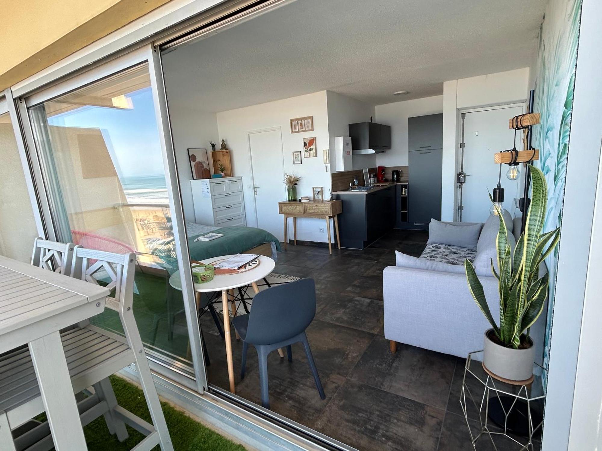 Apartament Superbe Vue A 180° Sur L'Ocean Lacanau Zewnętrze zdjęcie
