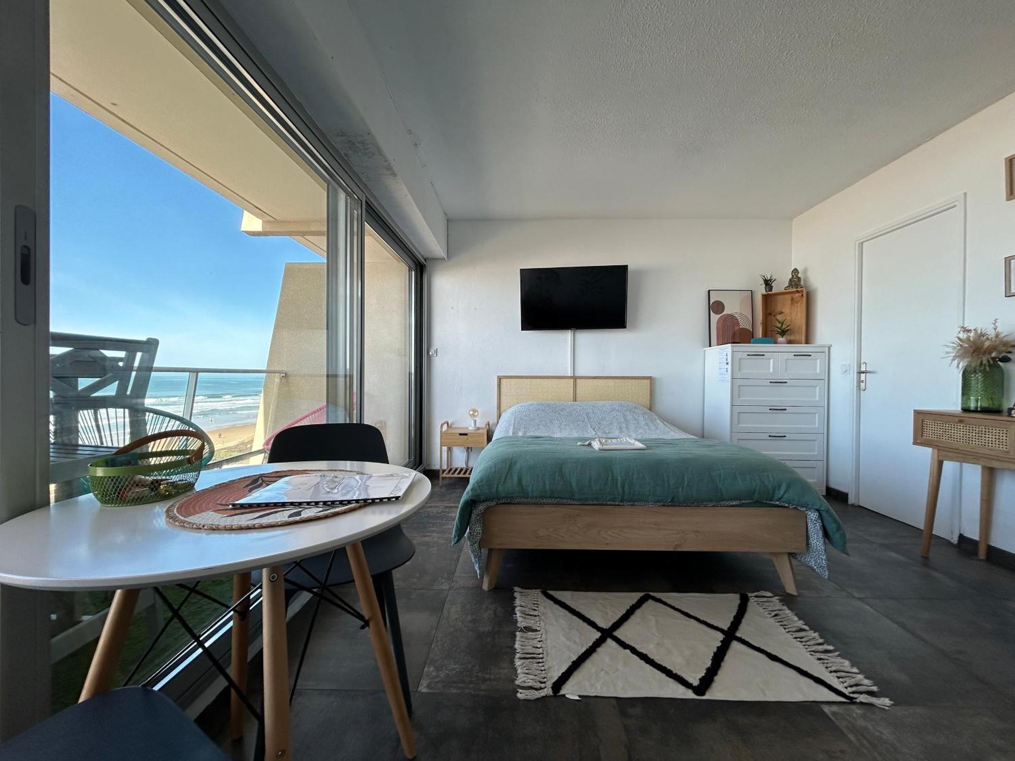 Apartament Superbe Vue A 180° Sur L'Ocean Lacanau Zewnętrze zdjęcie
