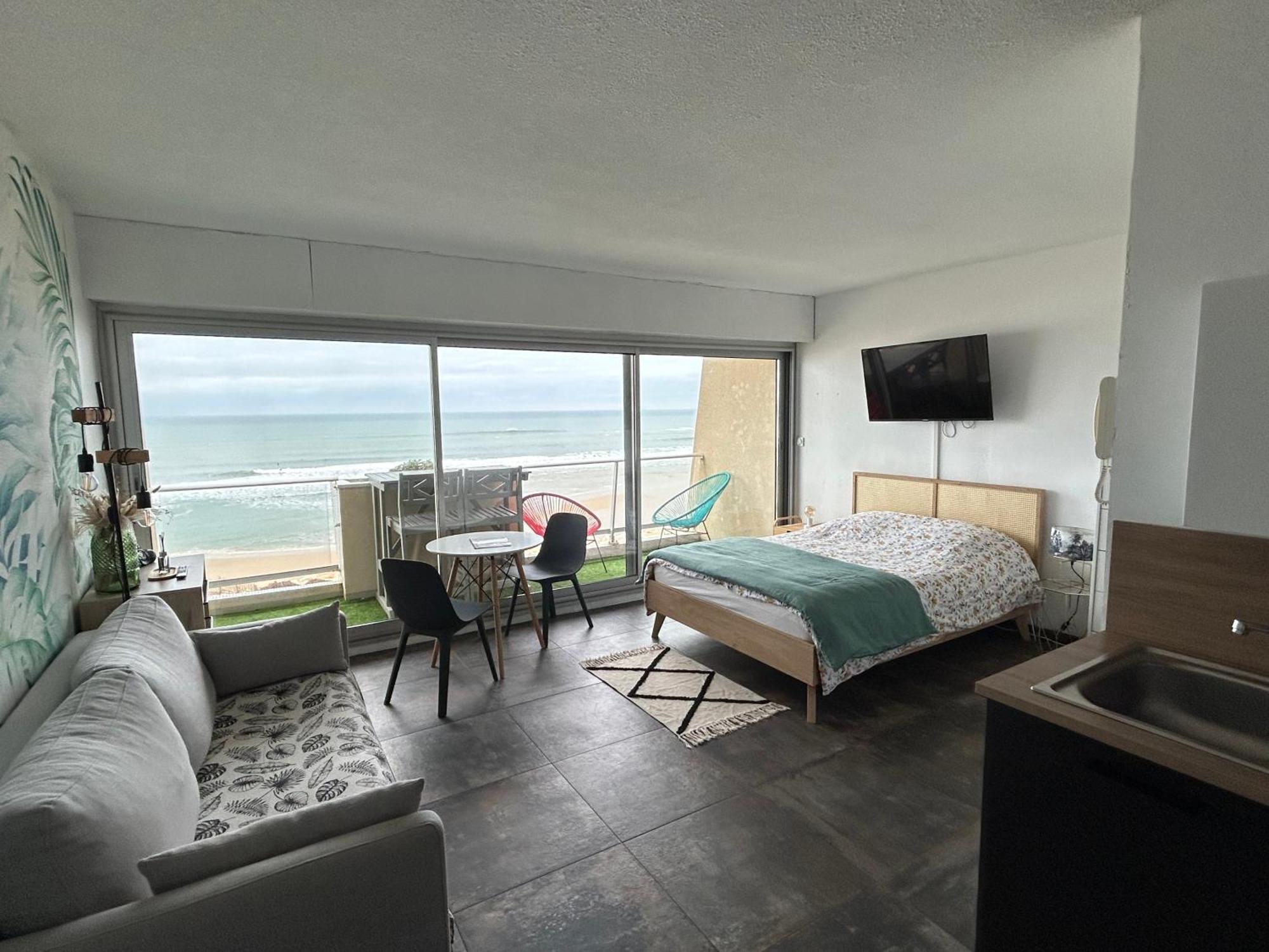 Apartament Superbe Vue A 180° Sur L'Ocean Lacanau Zewnętrze zdjęcie